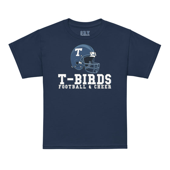 T-Birds Football & Cheer Vintage Helmet Youth T-Shirt